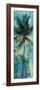 Teal Palm Triptych II-Eric Yang-Framed Premium Giclee Print