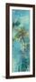 Teal Palm Triptych III-Eric Yang-Framed Art Print