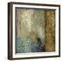 Teal Patina III-Jennifer Goldberger-Framed Art Print