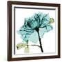 Teal Rose-Albert Koetsier-Framed Art Print