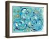 Teal Roses-Summer Tali Hilty-Framed Giclee Print