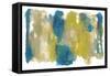 Teal & Scribbles II-Joyce Combs-Framed Stretched Canvas