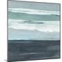 Teal Sea I-Rob Delamater-Mounted Art Print