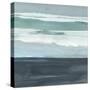 Teal Sea I-Rob Delamater-Stretched Canvas