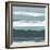 Teal Sea II-Rob Delamater-Framed Art Print