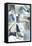 Teal Slate I-PI Studio-Framed Stretched Canvas