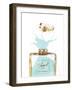 Teal Splash II-Amanda Greenwood-Framed Art Print