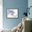 Teal Study-Jackie Battenfield-Framed Giclee Print displayed on a wall