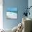 Teal Surf I-Nicholas Biscardi-Mounted Premium Giclee Print displayed on a wall