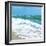 Teal Surf I-Nicholas Biscardi-Framed Art Print