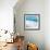 Teal Surf I-Nicholas Biscardi-Framed Premium Giclee Print displayed on a wall