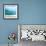 Teal Surf II-Nicholas Biscardi-Framed Premium Giclee Print displayed on a wall