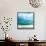 Teal Surf II-Nicholas Biscardi-Framed Stretched Canvas displayed on a wall