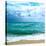 Teal Surf II-Nicholas Biscardi-Stretched Canvas