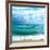 Teal Surf II-Nicholas Biscardi-Framed Art Print