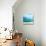 Teal Surf II-Nicholas Biscardi-Premium Giclee Print displayed on a wall