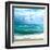 Teal Surf II-Nicholas Biscardi-Framed Art Print