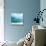 Teal Surf II-Nicholas Biscardi-Stretched Canvas displayed on a wall