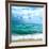 Teal Surf II-Nicholas Biscardi-Framed Art Print