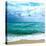 Teal Surf II-Nicholas Biscardi-Stretched Canvas