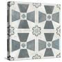 Teal Tile Collection IV-June Vess-Stretched Canvas