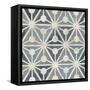 Teal Tile Collection IX-June Vess-Framed Stretched Canvas