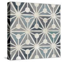 Teal Tile Collection IX-June Vess-Stretched Canvas