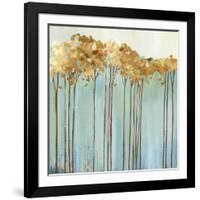 Teal Trees I-Allison Pearce-Framed Art Print