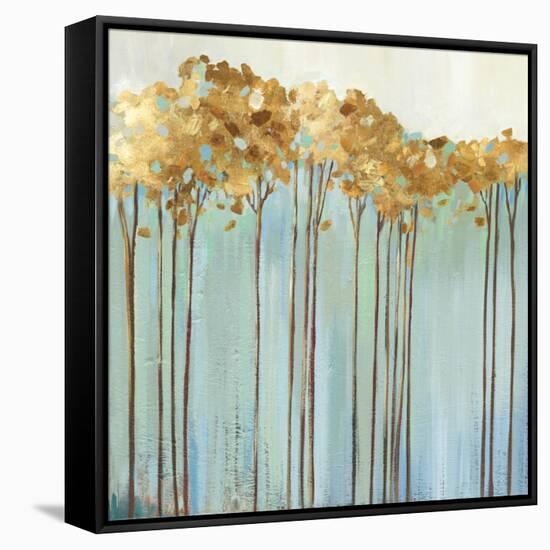 Teal Trees I-Allison Pearce-Framed Stretched Canvas