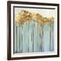 Teal Trees I-Allison Pearce-Framed Art Print