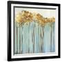 Teal Trees I-Allison Pearce-Framed Art Print