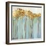 Teal Trees I-Allison Pearce-Framed Art Print