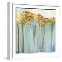 Teal Trees I-Allison Pearce-Framed Art Print