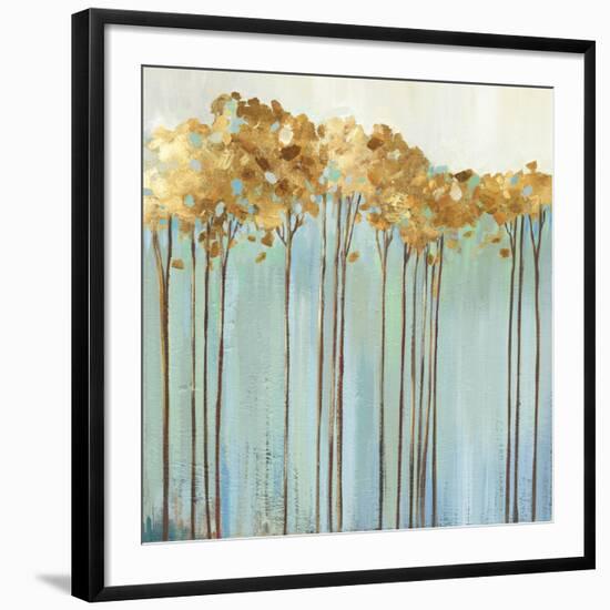 Teal Trees I-Allison Pearce-Framed Giclee Print