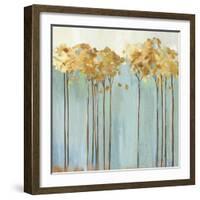 Teal Trees II-Allison Pearce-Framed Art Print