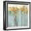 Teal Trees II-Allison Pearce-Framed Art Print