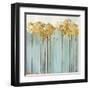 Teal Trees II-Allison Pearce-Framed Art Print