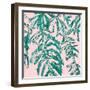Teal Tropicalo Garden-Ann Marie Coolick-Framed Art Print