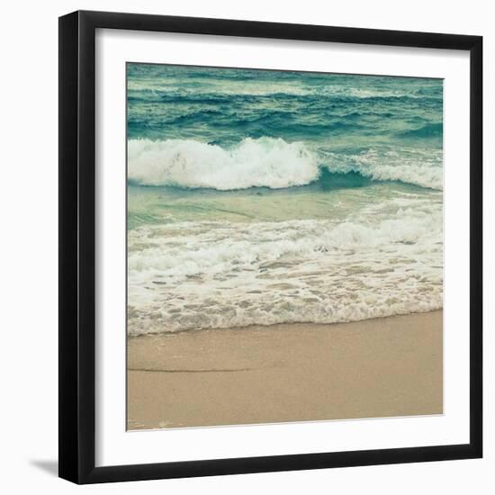 Teal Waves I-Lisa Hill Saghini-Framed Photographic Print