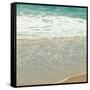 Teal Waves II-Lisa Hill Saghini-Framed Stretched Canvas