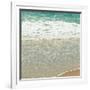 Teal Waves II-Lisa Hill Saghini-Framed Photographic Print