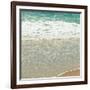 Teal Waves II-Lisa Hill Saghini-Framed Photographic Print