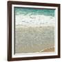 Teal Waves II-Lisa Hill Saghini-Framed Photographic Print