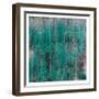 Teal WE Meet Again-Sheldon Lewis-Framed Art Print