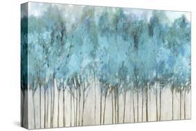 Teal Whisper-Allison Pearce-Stretched Canvas