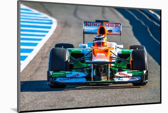 Team Force India F1, Nico Hulkenberg, 2012-viledevil-Mounted Photographic Print