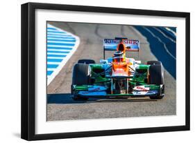 Team Force India F1, Nico Hulkenberg, 2012-viledevil-Framed Photographic Print