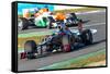 Team Lotus Renault and Force India 2012-viledevil-Framed Stretched Canvas