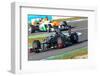 Team Lotus Renault and Force India 2012-viledevil-Framed Photographic Print