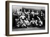 Team of Champion Russian Wrestlers-null-Framed Art Print